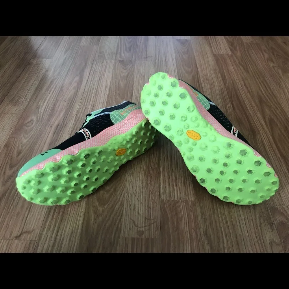 UNDER ARMOUR UA HOVR DS Ridge Speed VIBRAM Sole Trail Hiking Shoes